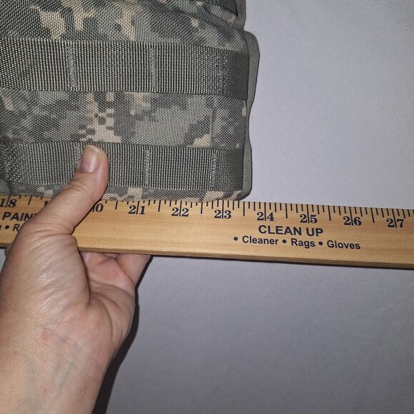 Digital Camo Tactical Military-Style Vest Waist Panels US Marking Nylon Mesh - Picture 11 of 11